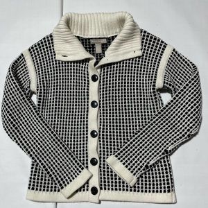 Banana republic button down sweater